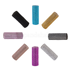 Plastic 24 Rows Rhinestone Mesh Wrap Roll&nbsp;AJEW-TA0001-09
