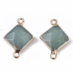 Natural Green Aventurine Links connectors&nbsp;G-T131-10A