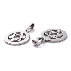 Non-Tarnish 304 Stainless Steel Pendants&nbsp;STAS-J036-145P