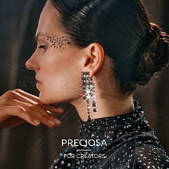 プレシオサ® クリスタル ホットフィックス フラットバック ストーン  チェコクリスタル  ラウンド(438 11 612 シャトンローズビバ12®)  20320 200 青紫ab  ss16（3.8~4mm）&nbsp;Y-PRC-HSS16-20320-200