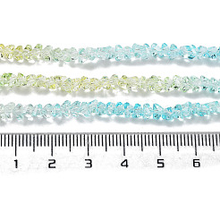 Transparent Glass Bead Strands&nbsp;GLAA-H023-03A