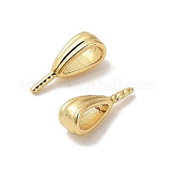Rack Plating Brass Pendant Bails&nbsp;KK-S397-23G