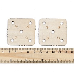 24Pcs Wooden Knitting Loom Board&nbsp;DIY-XCP0003-46