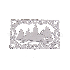 Church Frame Carbon Steel Cutting Dies Stencils&nbsp;X-DIY-F036-37
