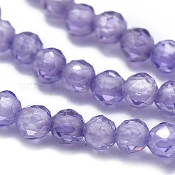 Cubic Zirconia Beads Strands&nbsp;G-G792-47-03A