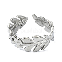 304 Stainless Steel Cuff Rings&nbsp;RJEW-M019-36P