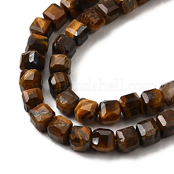 Natural Tiger Eye Beads Strands&nbsp;G-F797-A20-01