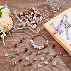 120Pcs Acrylic European Beads&nbsp;OACR-SP0002-27