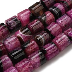 Natural Agate Beads Strands&nbsp;G-F820-P01-01G