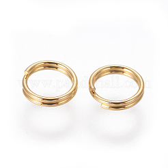 304 Stainless Steel Split Rings&nbsp;X-STAS-G191-11G