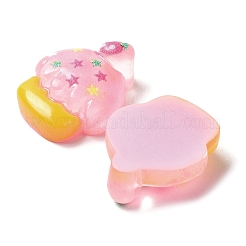 Translucent Resin Decoden Cabochons&nbsp;CRES-D018-03D