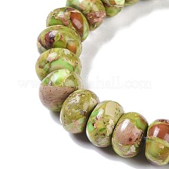 Dyed Synthetic Imperial Jasper Beads Strands&nbsp;G-P529-E01-A04