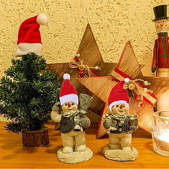 14Pcs 14 Styles Christmas Velvet Wine Bottle Cover Decoration&nbsp;AJEW-CA0004-47