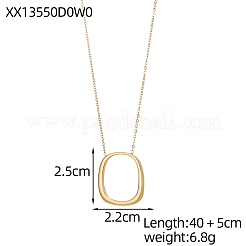 304 Stainless Steel Necklaces&nbsp;STAS-OY011-64G