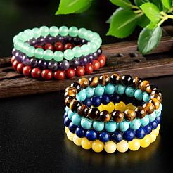 7Pcs 7 Style Chakra Jewelry&nbsp;BJEW-LS0001-05