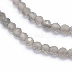Natural Ice Obsidian Beads Strands&nbsp;G-E411-35-2mm