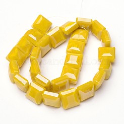 Electroplate Glass Bead Strands&nbsp;EGLA-E035-M