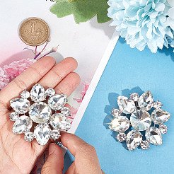 Detachable Alloy Shoe Buckle Clip&nbsp;DIY-WH0032-16P