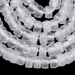 Natural Quartz Crystal Heishi Beads Strands&nbsp;G-A299-A07-01