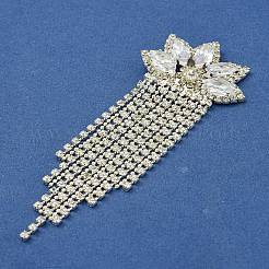 Brass Rhinestone Cabochons&nbsp;KK-I715-09S-01