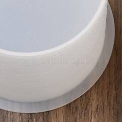 コラム DIY シリコンキャンドル型  キャンドル作り用  ホワイト  91x81mm&nbsp;LS-SIL-F011-03C
