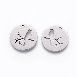 Non-Tarnish 201 Stainless Steel Pendants&nbsp;STAS-F231-034P