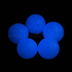 Synthetic Luminous Stone Round Beads&nbsp;G-WH0026-08A-06A