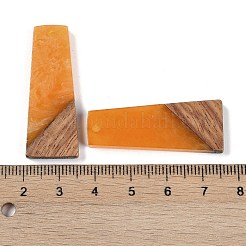Resin & Wood Pendants&nbsp;WOOD-F015-04C
