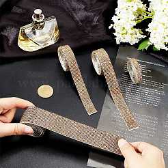 Glitter Glass Hotfix Rhinestone(Resin On The Back)&nbsp;DIY-WH0214-29