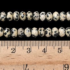 Natural Dalmatian Bead Strands&nbsp;G-D344-A26