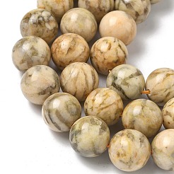 Natural Feldspar Beads Strands&nbsp;G-F818-A06-16mm-02