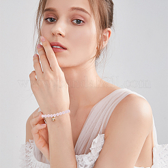 120Pcs Natural Rose Quartz Beads&nbsp;G-PA0001-04A