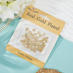 120Pcs 12 Styles Brass Beads&nbsp;KK-BBC0022-36