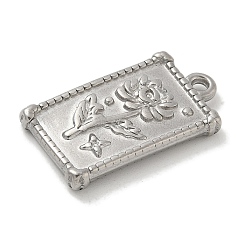 Anti-Tarnish 304 Stainless Steel Pendants&nbsp;STAS-Q334-26P