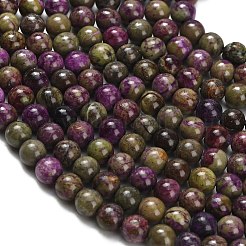 Natural Atlantisite Stichtite Beads Strands&nbsp;G-Z110-C06-4mm