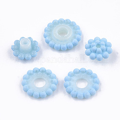 Rubberized Style Acrylic Beads&nbsp;LS-MACR-T022-02C