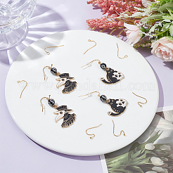 100Pcs 2 Style 304 Stainless Steel Earring Hooks&nbsp;STAS-BBC0004-49