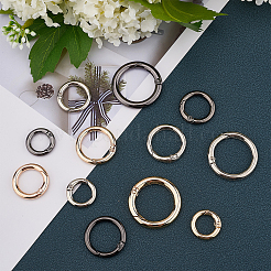 Alloy Spring Gate Ring&nbsp;PALLOY-PH0013-31