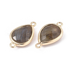 Natural Mixed Gemstone Links connectors&nbsp;G-L514-015-M