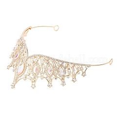 Alloy Rhinestone Hair Bands&nbsp;PW-WG34A4C-08