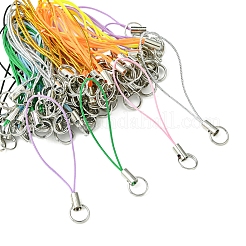 100Pcs Polyester Cord Mobile Straps&nbsp;MOBA-FS0001-02D
