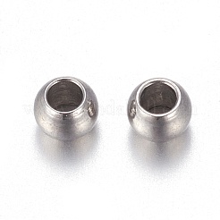 Tarnish Resistant 201 Stainless Steel Beads&nbsp;STAS-F170-06P-B