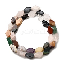 Natural & Synthetic Mixed Gemstone Beads Strands&nbsp;G-A279-B02-01