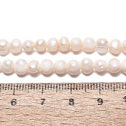 Natural Cultured Freshwater Pearl Beads Strands&nbsp;LS-PEAR-N013-04E-01