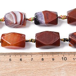 Natural Agate Beads Strands&nbsp;G-P605-I01-01