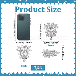 1Pc Alloy Glass Decoration&nbsp;FIND-FG0004-85A