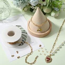 DIY Chain Bracelet Necklace Making Kit&nbsp;CHS-SC0001-03G