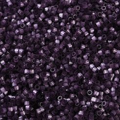 模造猫目ガラスシードビーズ  染め  シリンダー  インディゴ  1.6x1.3mm  穴：0.8mm  約60000個/ポンド&nbsp;SEED-H003-03P
