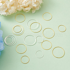 Brass Linking Rings&nbsp;KK-YS0001-03