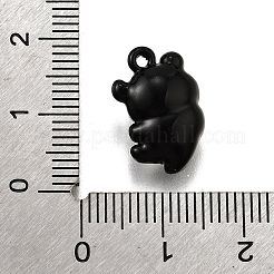 合金エナメルチャーム  動物のチャーム  パンダ  16.5x10.5x7mm  穴：1.2mm&nbsp;ENAM-D303-05C